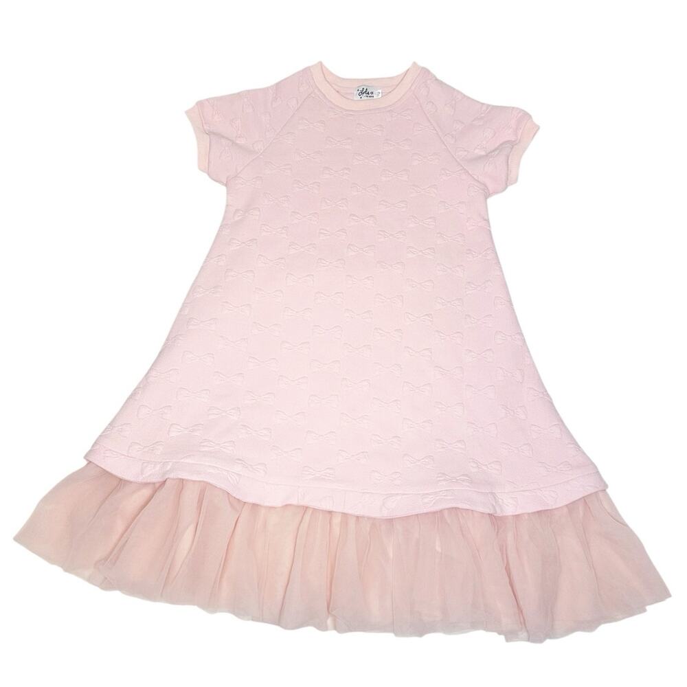 Lola + The Boys Pretty Bow T-Shirt Dress Size 10